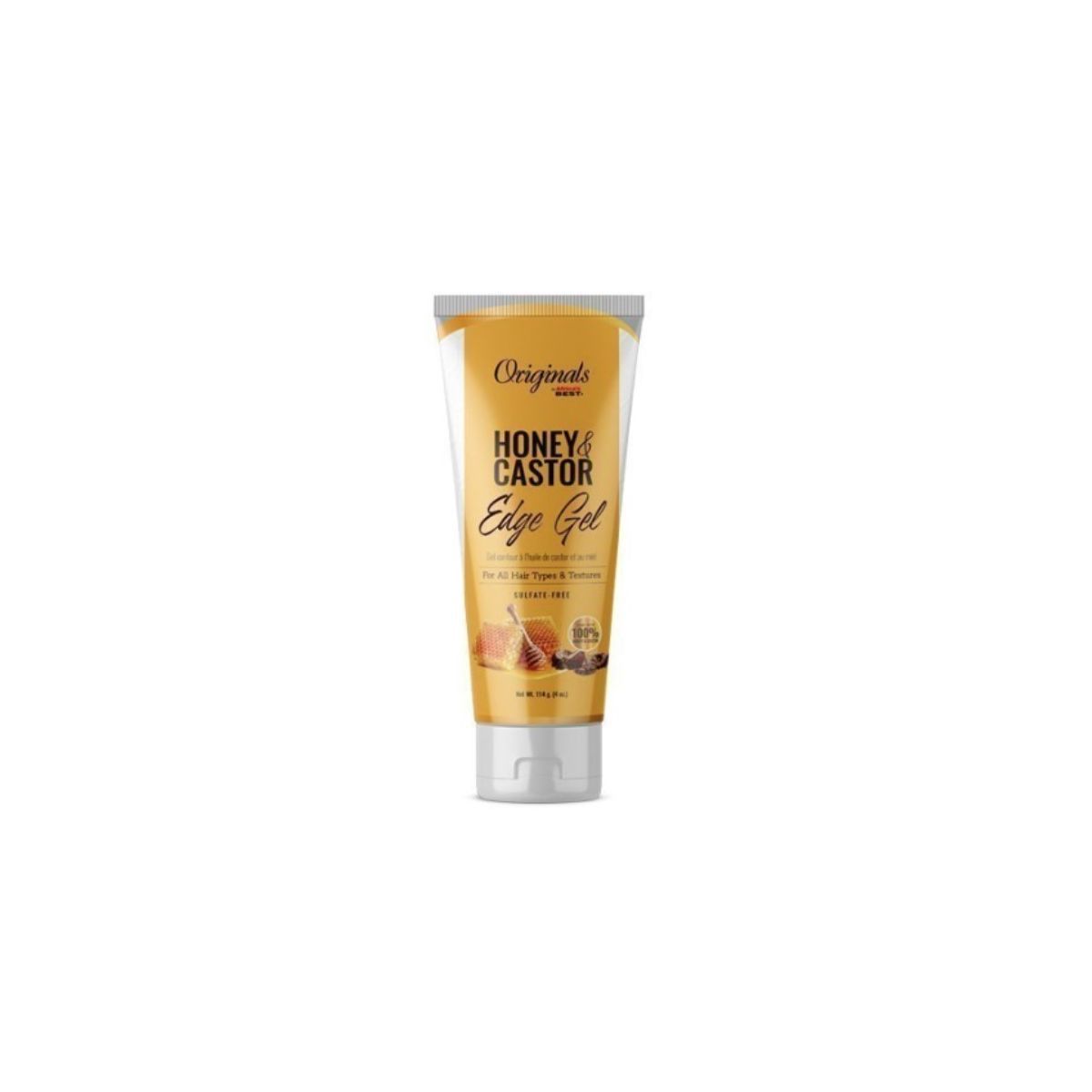 Africa's Best Edge Control Gel – Voor Sterke Fixatie van Haarlijn (114g)