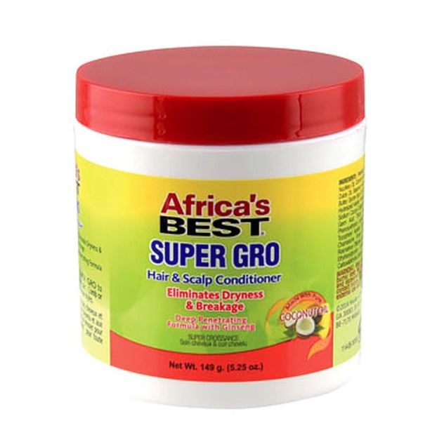 Africa's Best Super Gro Conditioner – Voorkomt Droge Hoofdhuid (149g)