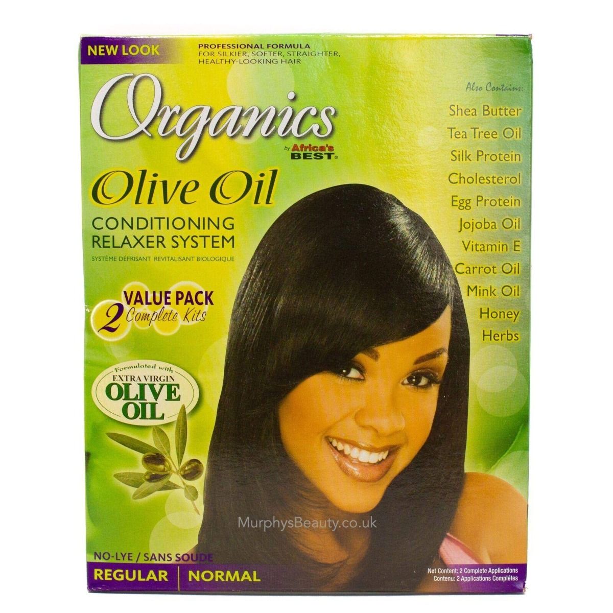 Africa's Best Organics Ontspannende Systeem – Herstel voor Stijlvol Haar (Twin Pack)