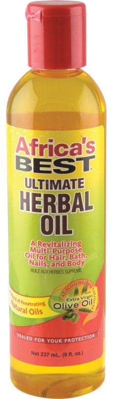 Africa's Best Herbal Oil – Revitaliseert Droog Haar en Hoofdhuid (237ml)