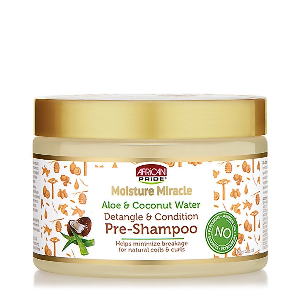African Pride Pre-Shampoo – Hydraterend voor Natuurlijk Haar (340g)