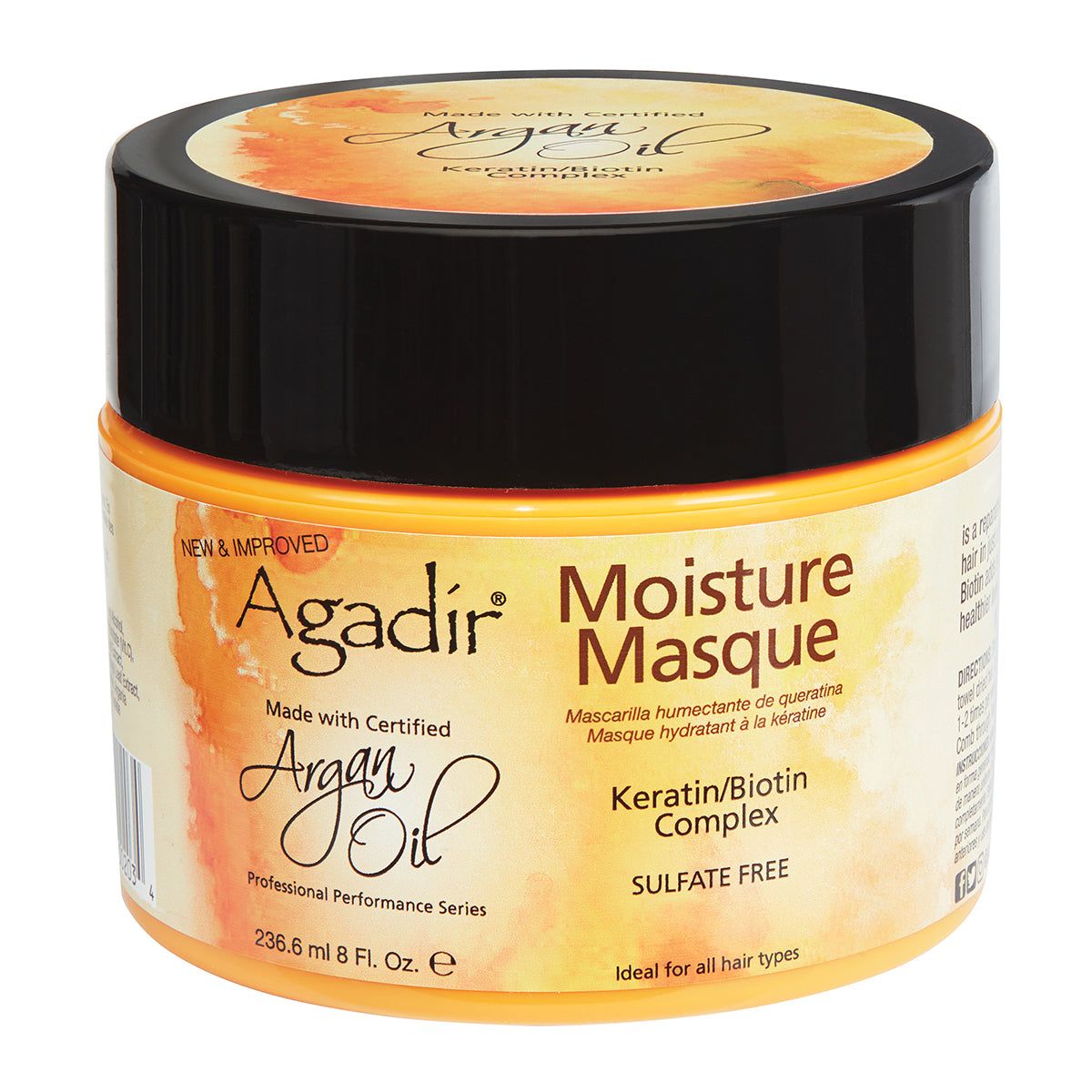 Agadir Moisture Masque – Intensieve Hydratatie voor Alle Haartypes (236ml)