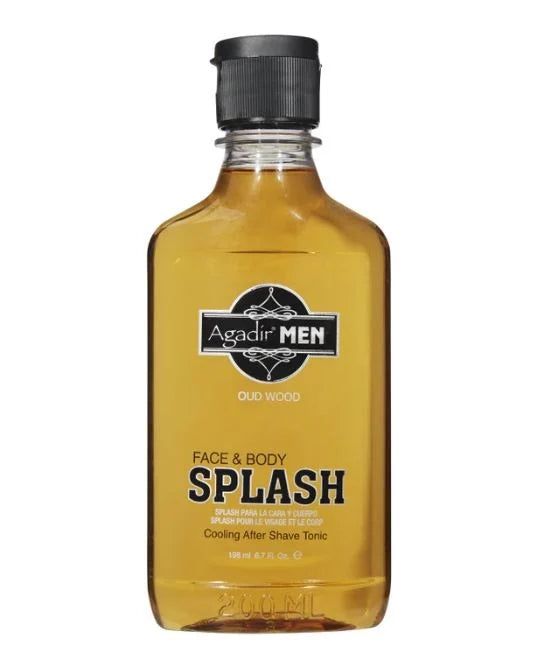 Agadir Men Face & Body Splash – Verfrissende Tonic voor Heren (198ml)