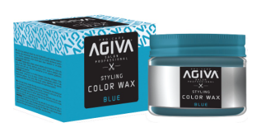 Agiva Styling Color Wax – Blauwe Haarkleur voor Alle Haartypes (120ml)