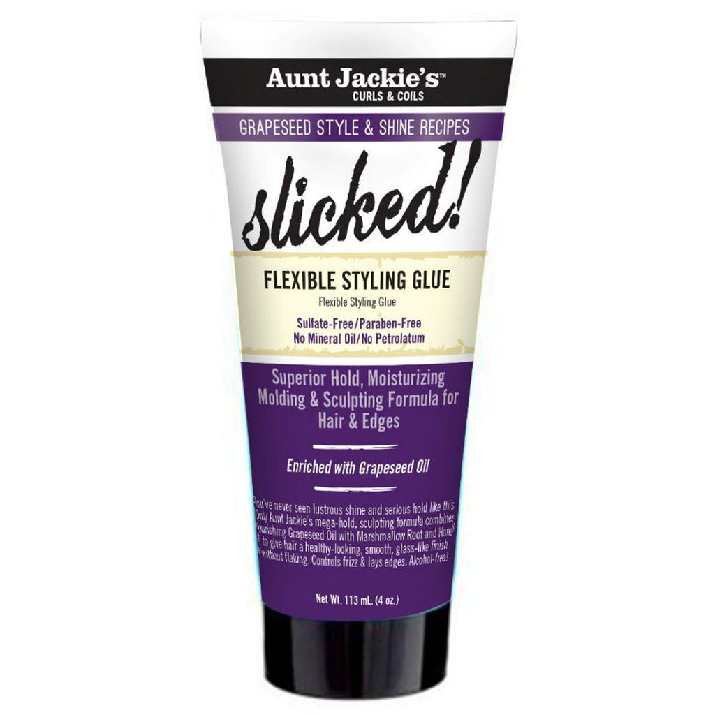 Aunt Jackie's Flexible Styling Glue – Superieure Hold voor Alle Haartypes (113ml)