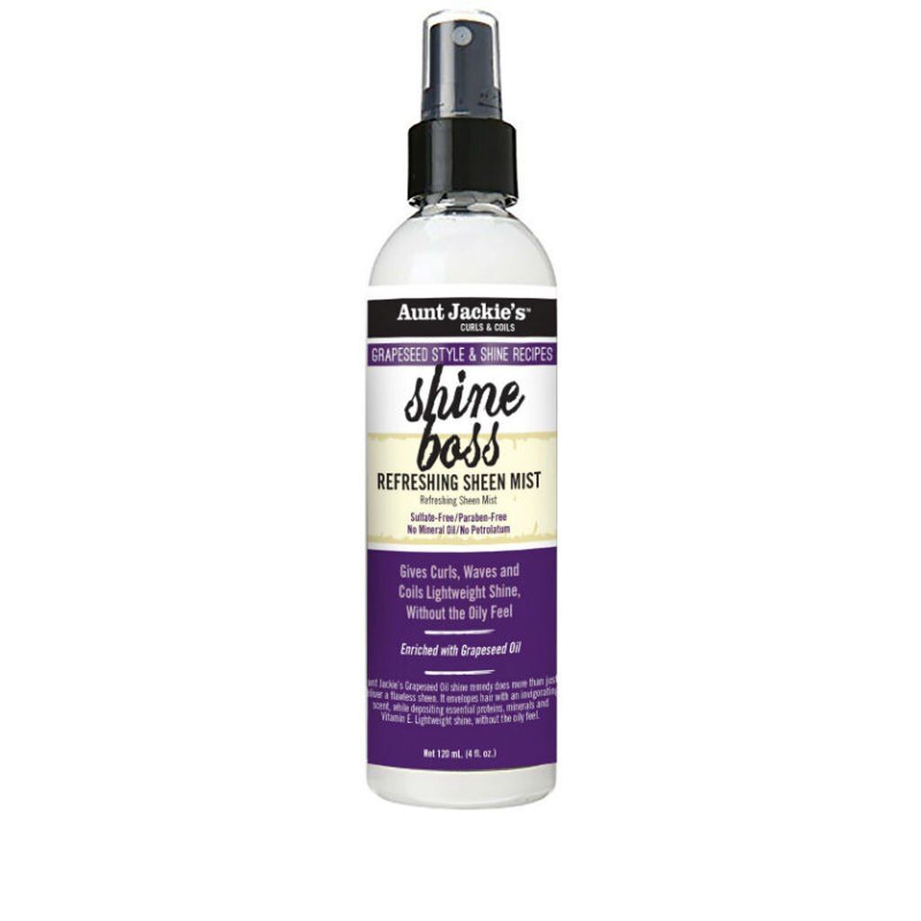 Aunt Jackie's Shine Boss – Verfrissende Glansmist voor Alle Haartypes (355ml)