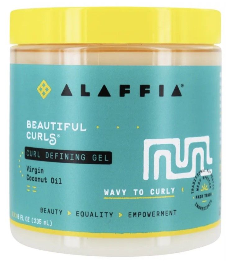 Alaffia Curl Defining Gel – Hydraterende Gel voor Krullend Haar (235ml)