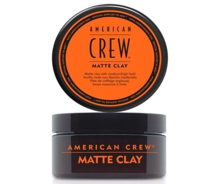 American Crew Matte Clay – Medium Hold voor Mannen Haarstyling (85g)