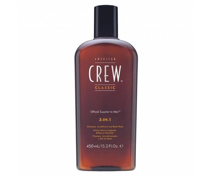 American Crew Classic 3-In-1 Shampoo – Verfrissende Zorg voor Mannen (450ml)