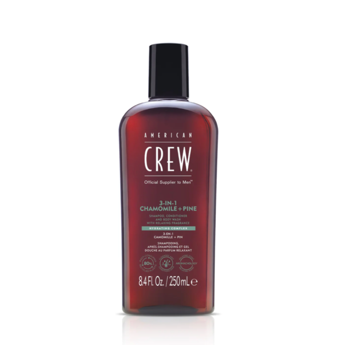 American Crew 3-In-1 Shampoo – Verzorging voor Mannen (250ml)