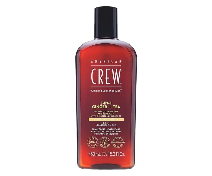 American Crew 3-In-1 Shampoo – Verfrissend voor de Moderne Man (450ml)