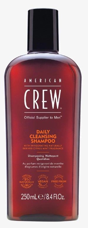 American Crew Daily Cleansing Shampoo – Hydraterende Shampoo voor Alle Haartypes (250ml)