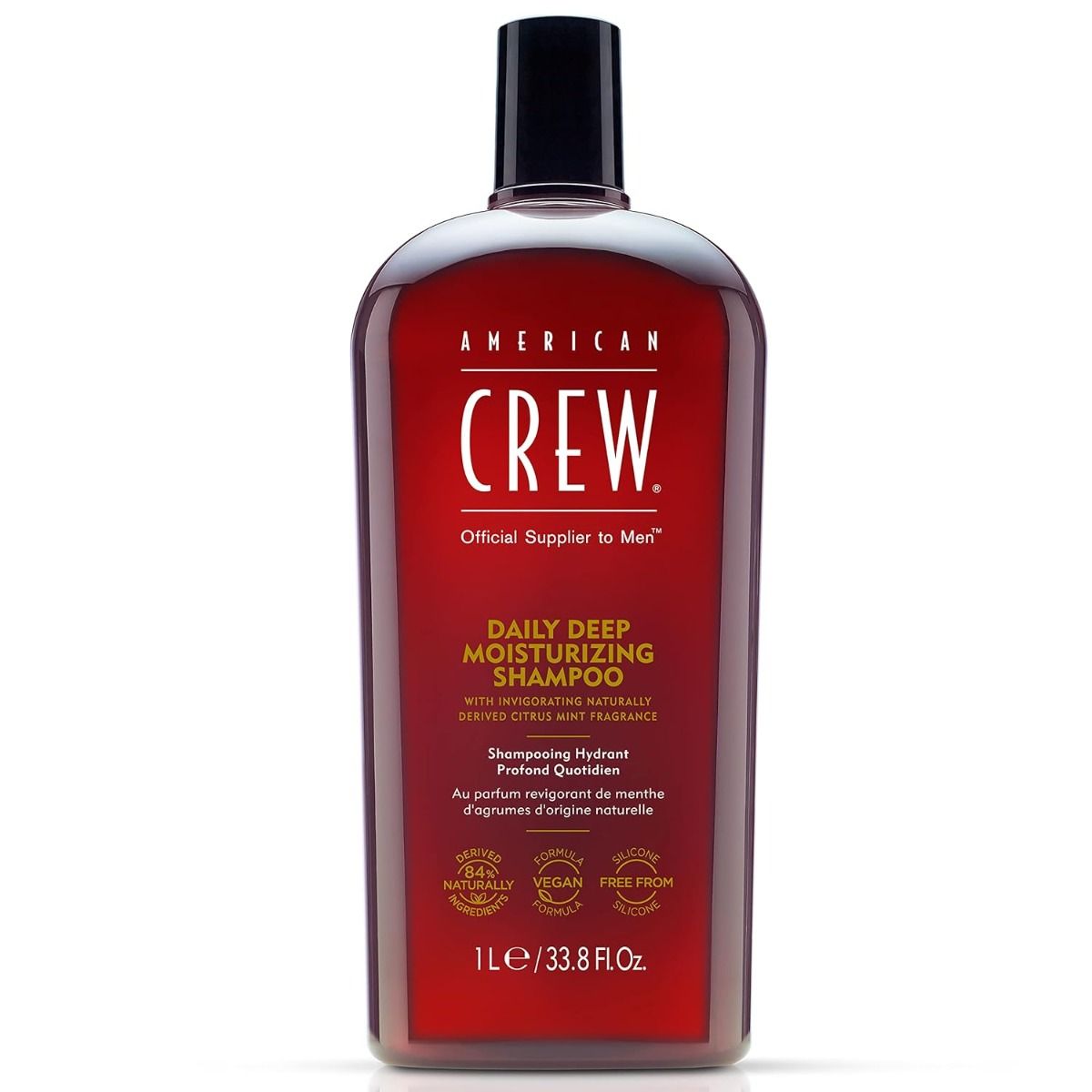 American Crew Shampoo – Hydraterende Reiniging voor Alle Haartypes (1000ml)