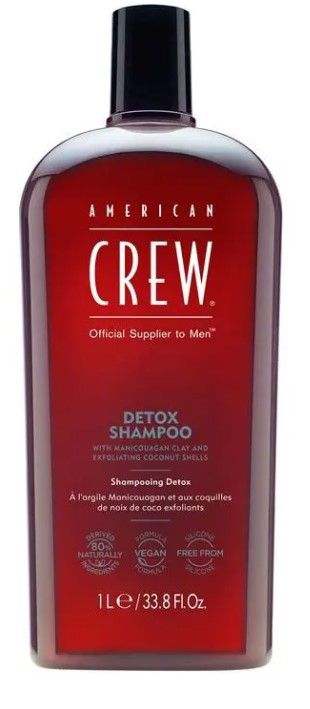 American Crew Detox Shampoo – Ontgiftende Shampoo voor Gezond Haar (1000ml)