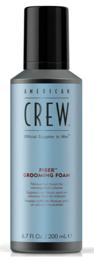 American Crew Fiber Grooming Foam – Volume en Structuur voor Haar (200ml)