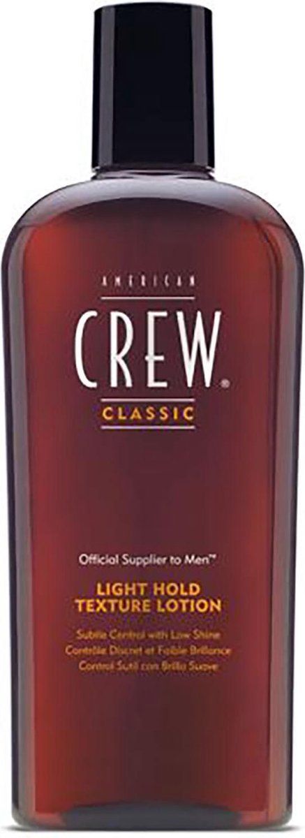 American Crew Light Hold Texture Lotion – Volumizer voor Alle Haartypes (250ml)