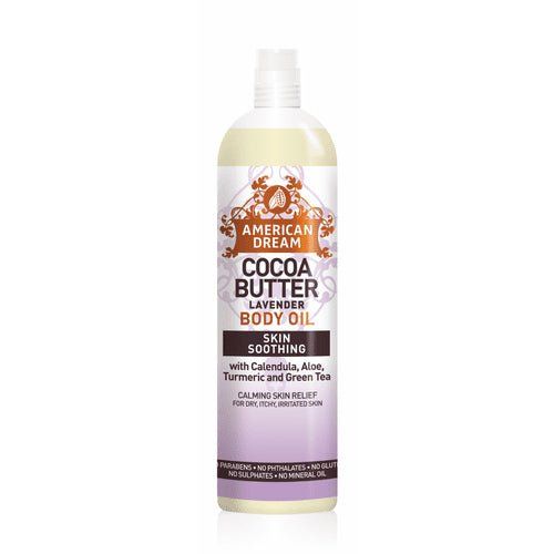 American Dream Body Oil – Kalmerende Cocoa Butter voor Droge Huid (200ml)