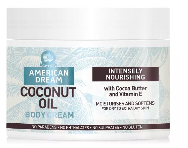 American Dream Body Cream – Intensieve Hydratatie voor Droge Huid (500ml)