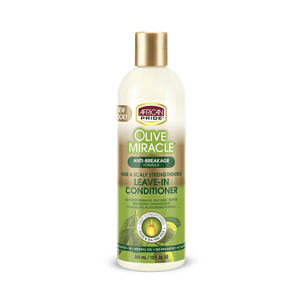 African Pride Leave-In Conditioner – Voorkomt Breuk voor Alle Haartypes (355ml)