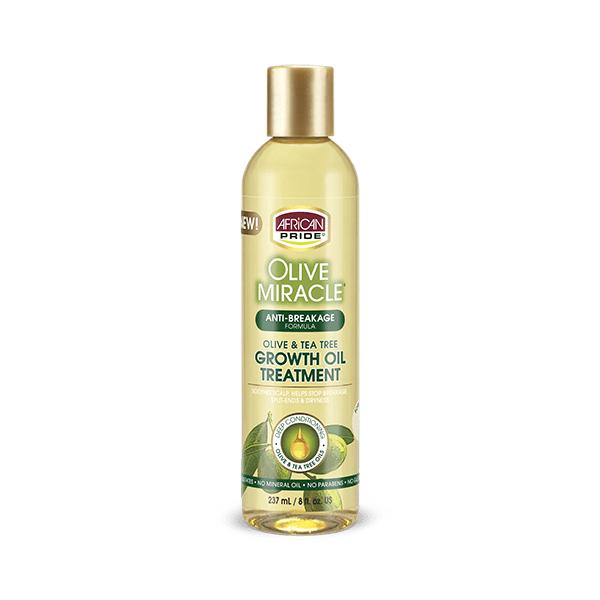 African Pride Groei-Olie – Voedende Behandeling voor Gezond Haar (237ml)