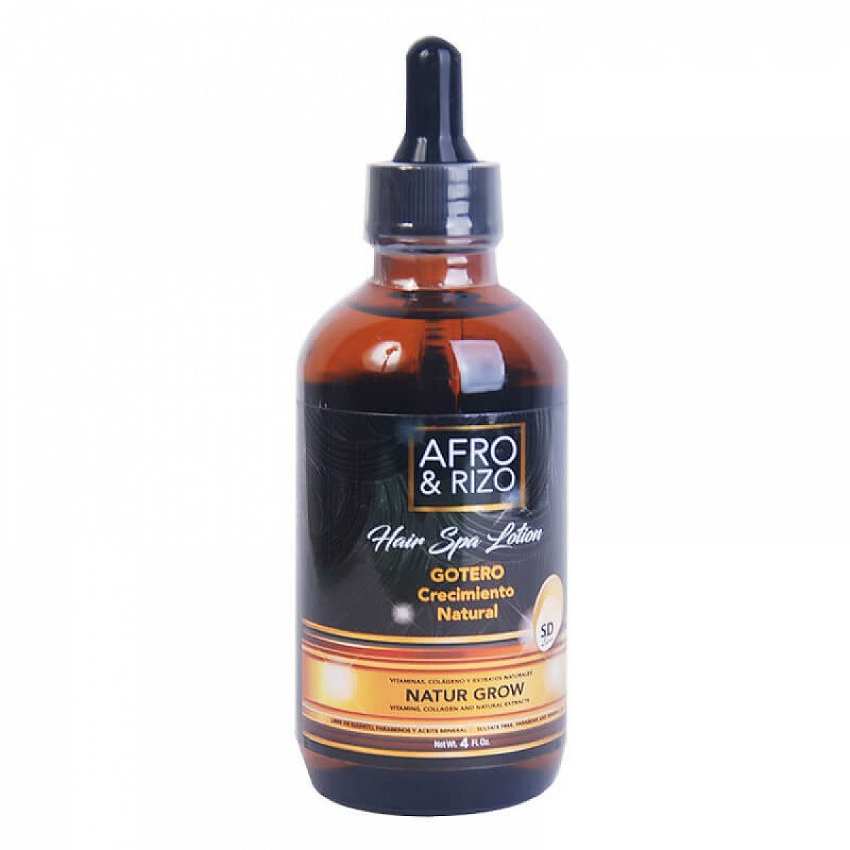 Afro & Rizo Gotero – Haarlotion voor Haargroei (118ml)