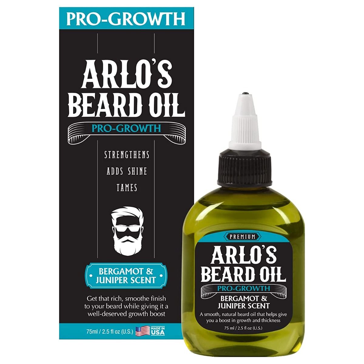 Arlo's Beard Oil – Pro-Growth voor een Gezonde Baard (75ml)