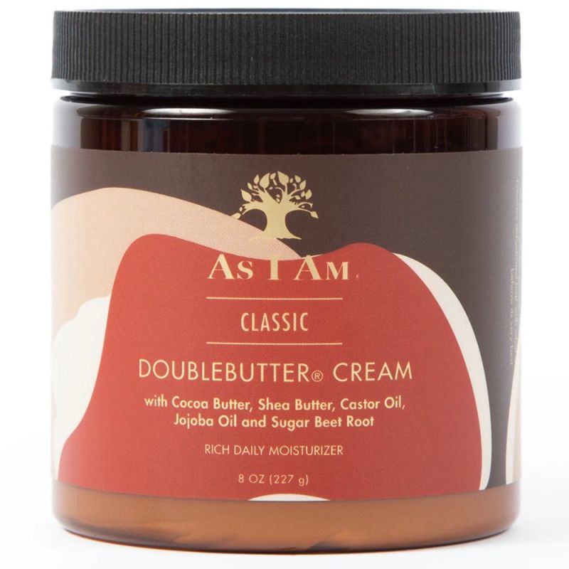 As I Am DoubleButter Cream – Intensieve Hydratatie voor Krullend Haar (227g)