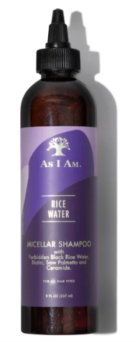 As I Am Rice Water Micellar Shampoo – Vochtinbrengende Reiniger voor Alle Haartypes (237ml)