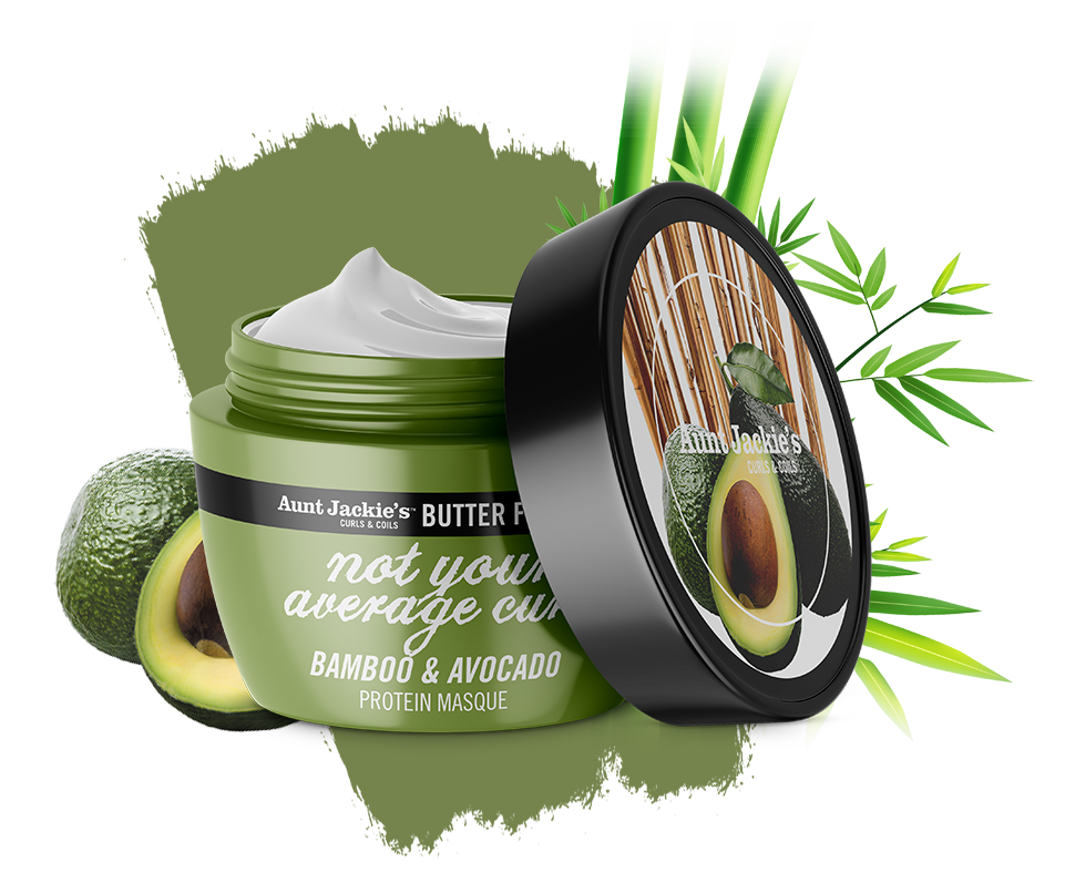 Aunt Jackie's Butter Fusions – Voedende Masque voor Krullend Haar (227g)