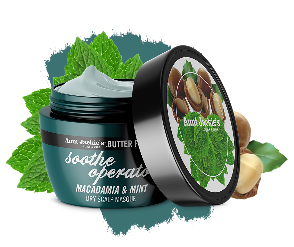 Aunt Jackie's Butter Fusions Masque – Verzachtend voor Droog Haar (227g)