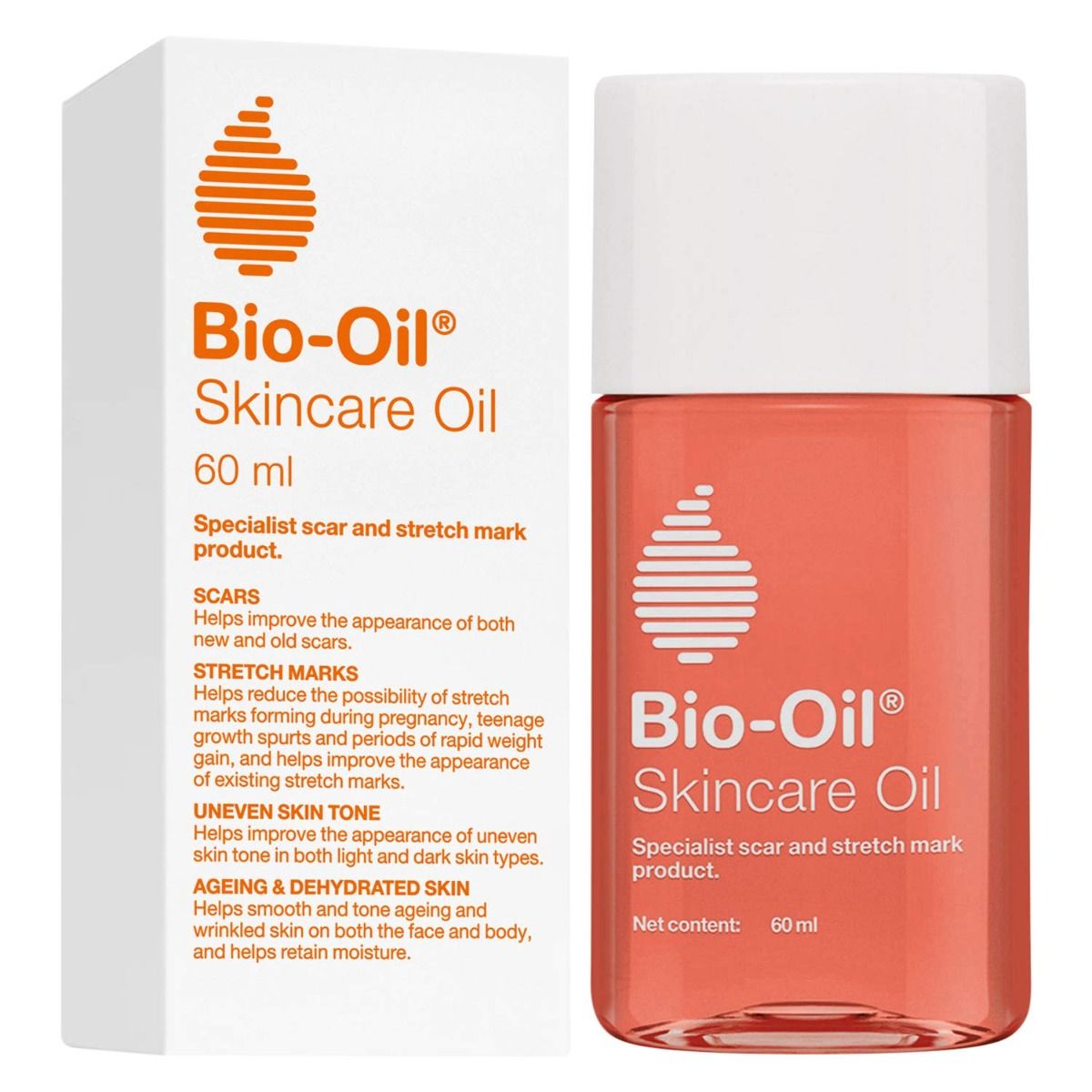 Bio-Oil Skincare Oil – Hydraterende Olie voor Littekens en Striae (60ml)