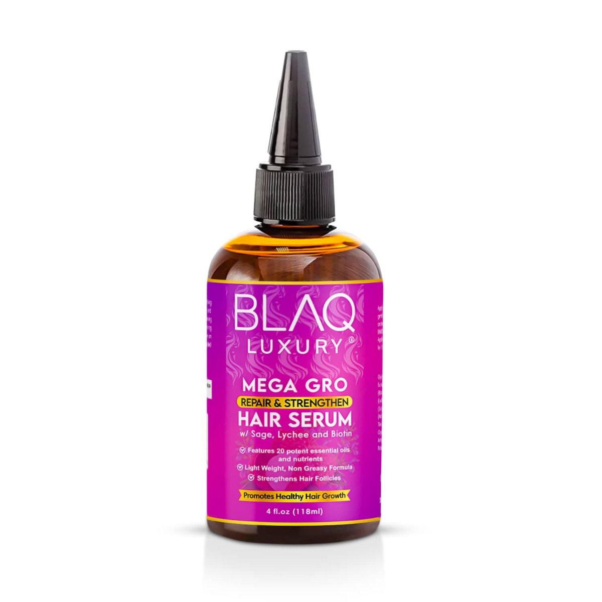 Blaq Luxury Haarserum – Herstel en Versterking voor Alle Haartypes (118ml)