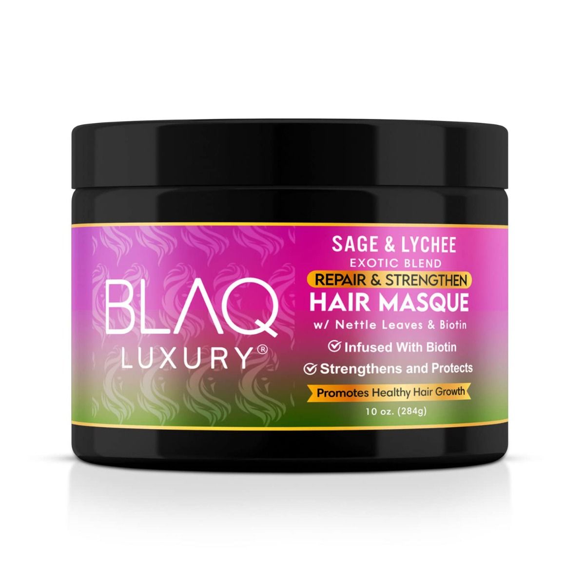 Blaq Luxury Haarmasque – Herstellen en Versterken voor Alle Haartypes (284g)