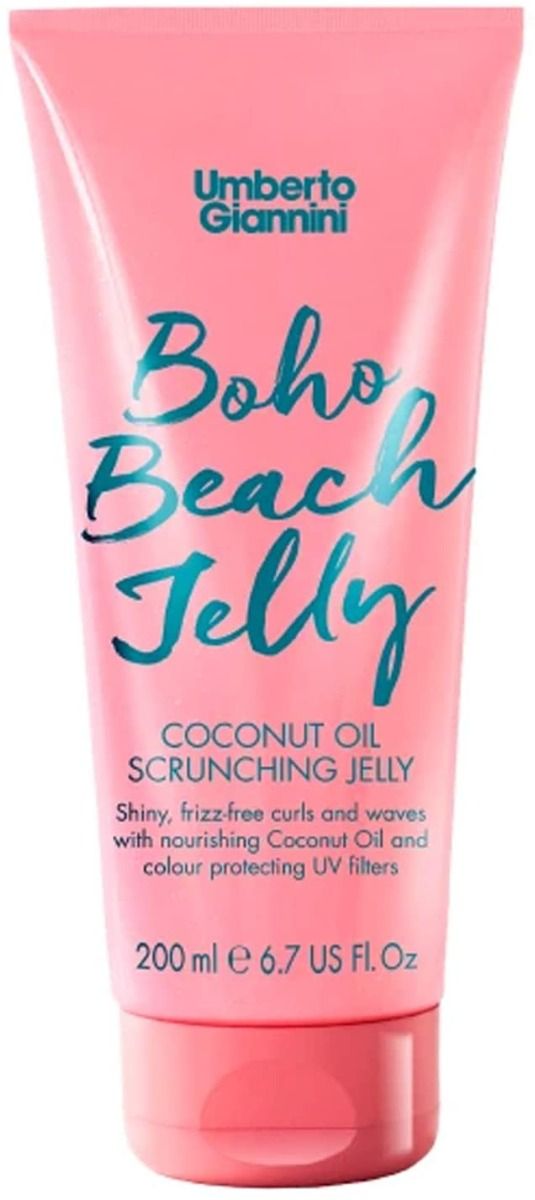 Umberto Giannini Boho Beach Jelly – Vegan Scrunching Jelly voor Golvend Haar (200ml)