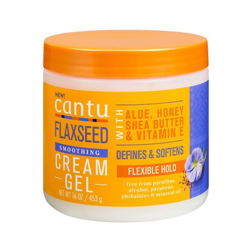 Cantu Flaxseed Smoothing Gel – Frizzvrij en Definieert Krullen (453g)