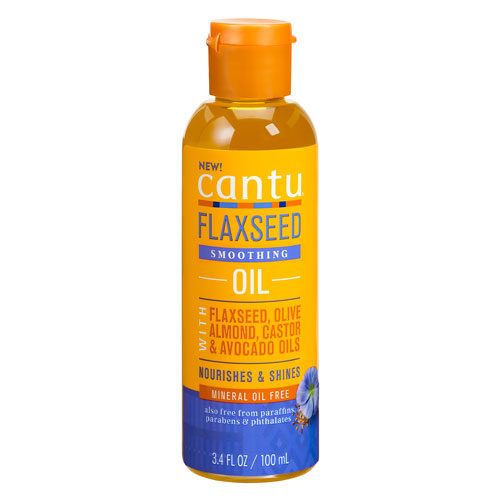 Cantu Flaxseed Olie – Vermindert Frizz voor Krullend Haar (100ml)