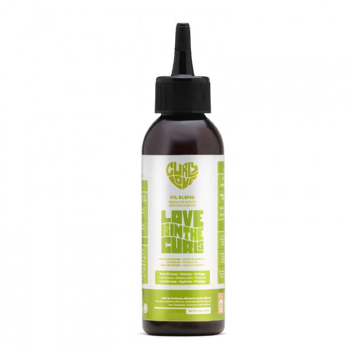 Curly Love Oil Blend – Voedende Olie voor Krullend Haar (114ml)