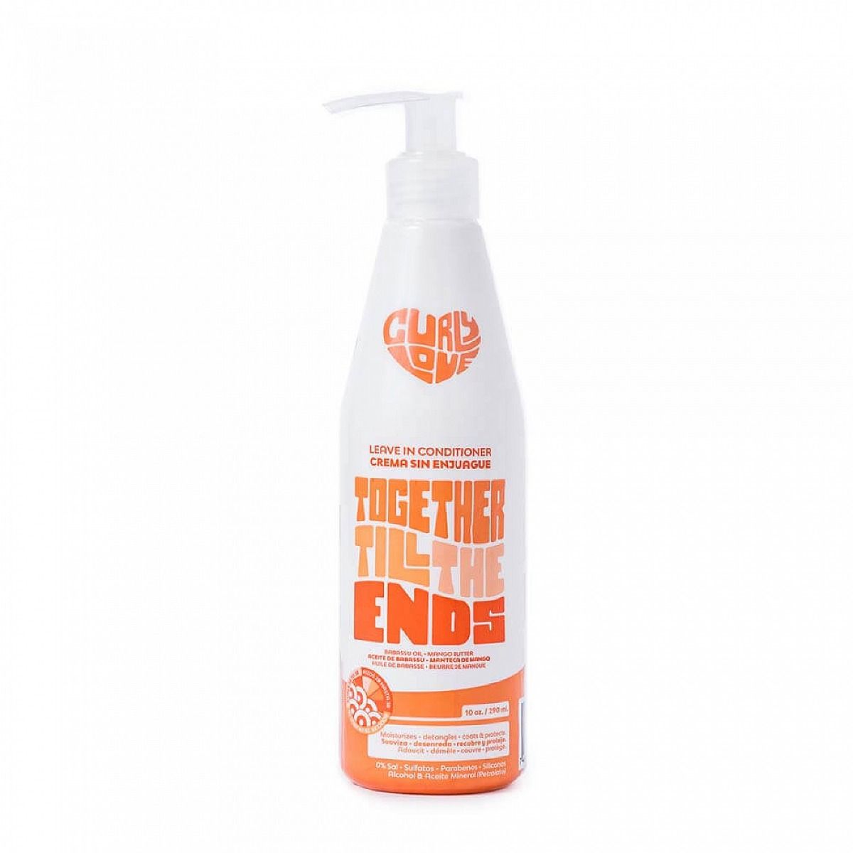 Curly Love Leave-In Conditioner – Hydraterende Crème voor Krullend Haar (290ml)