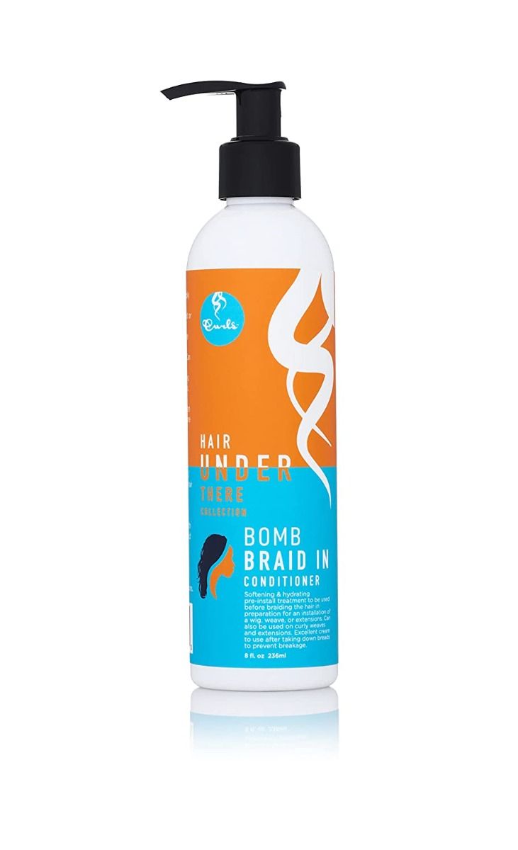 Curls Bomb Braid In Conditioner – Hydraterende Crème voor Krullend Haar (236ml)