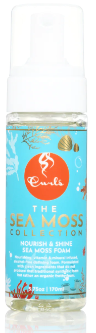 Curls Mousse – Voedende & Glanzende Foam voor Krullend Haar (170ml)