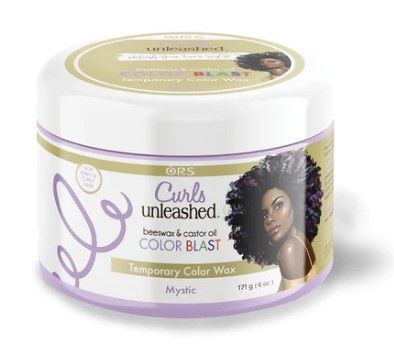Curls Unleashed Kleur Wax – Tijdelijke Kleur voor Krullend Haar (170g)
