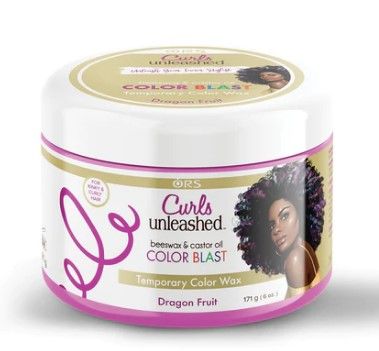 Curls Unleashed Kleur Wax – Tijdelijke Kleur voor Krullend Haar (170g)