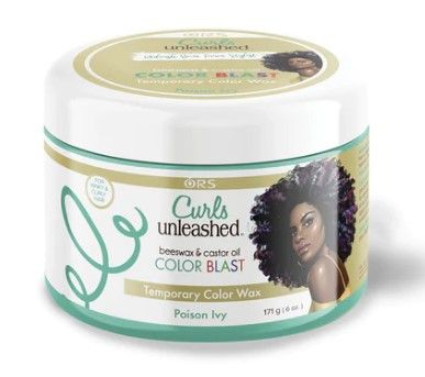 Curls Unleashed Kleur Wax – Tijdelijke Kleuring voor Krullend Haar (170g)