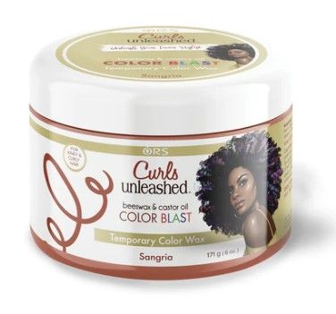 Curls Unleashed Color Blast – Tijdelijke Kleur Wax voor Krullend Haar (170g)