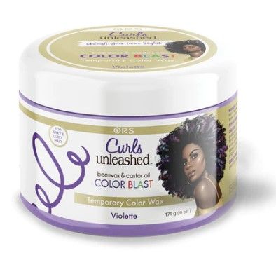 Curls Unleashed Kleurwax – Tijdelijke Kleuring voor Krullend Haar (170g)