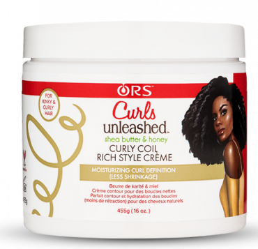 ORS Curls Unleashed Curly Coil Crème – Voedende Styling voor Krullend Haar (455g)