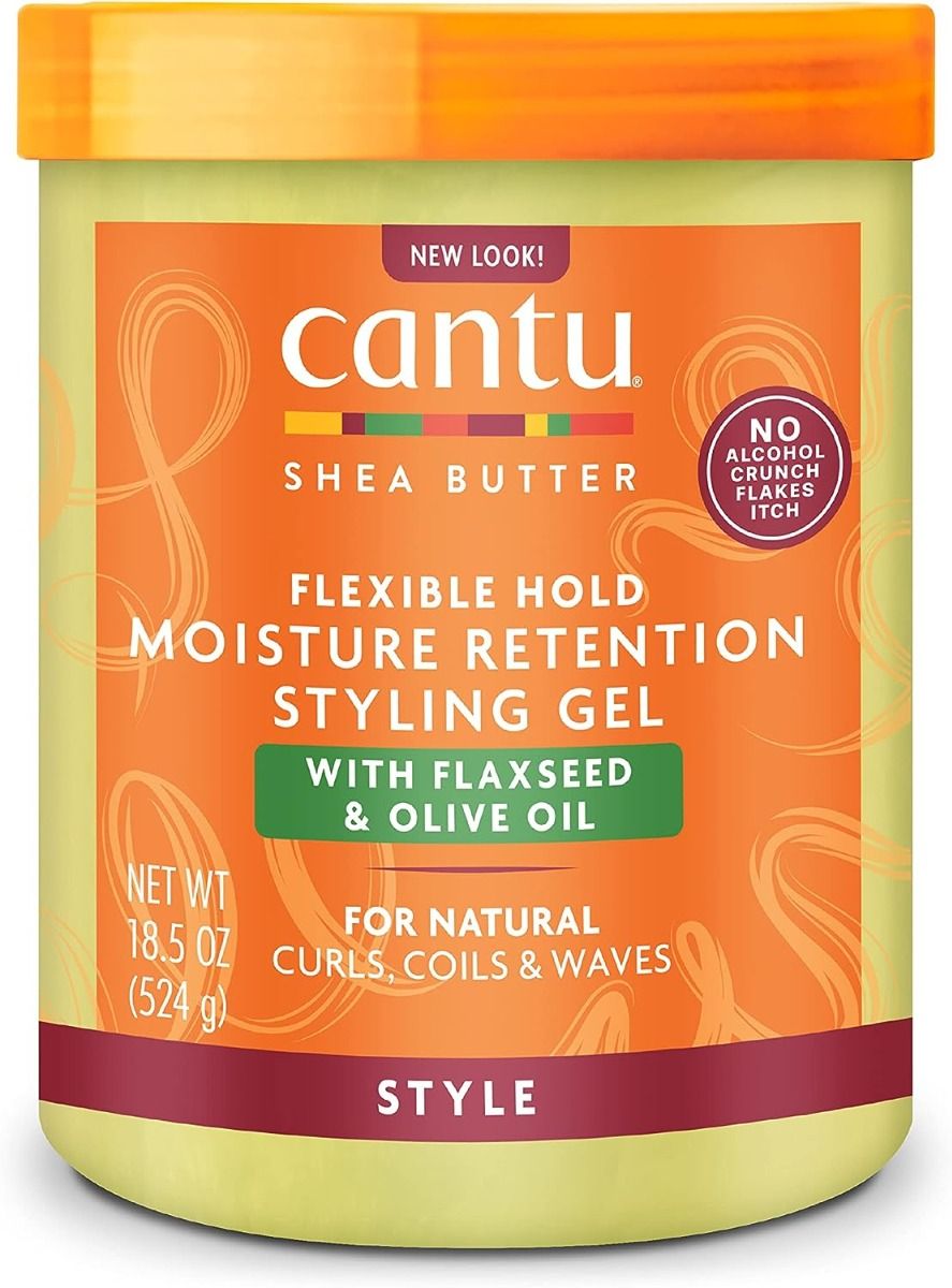 Cantu Styling Gel – Vochtbehoud voor Natuurlijke Krullen (524g)