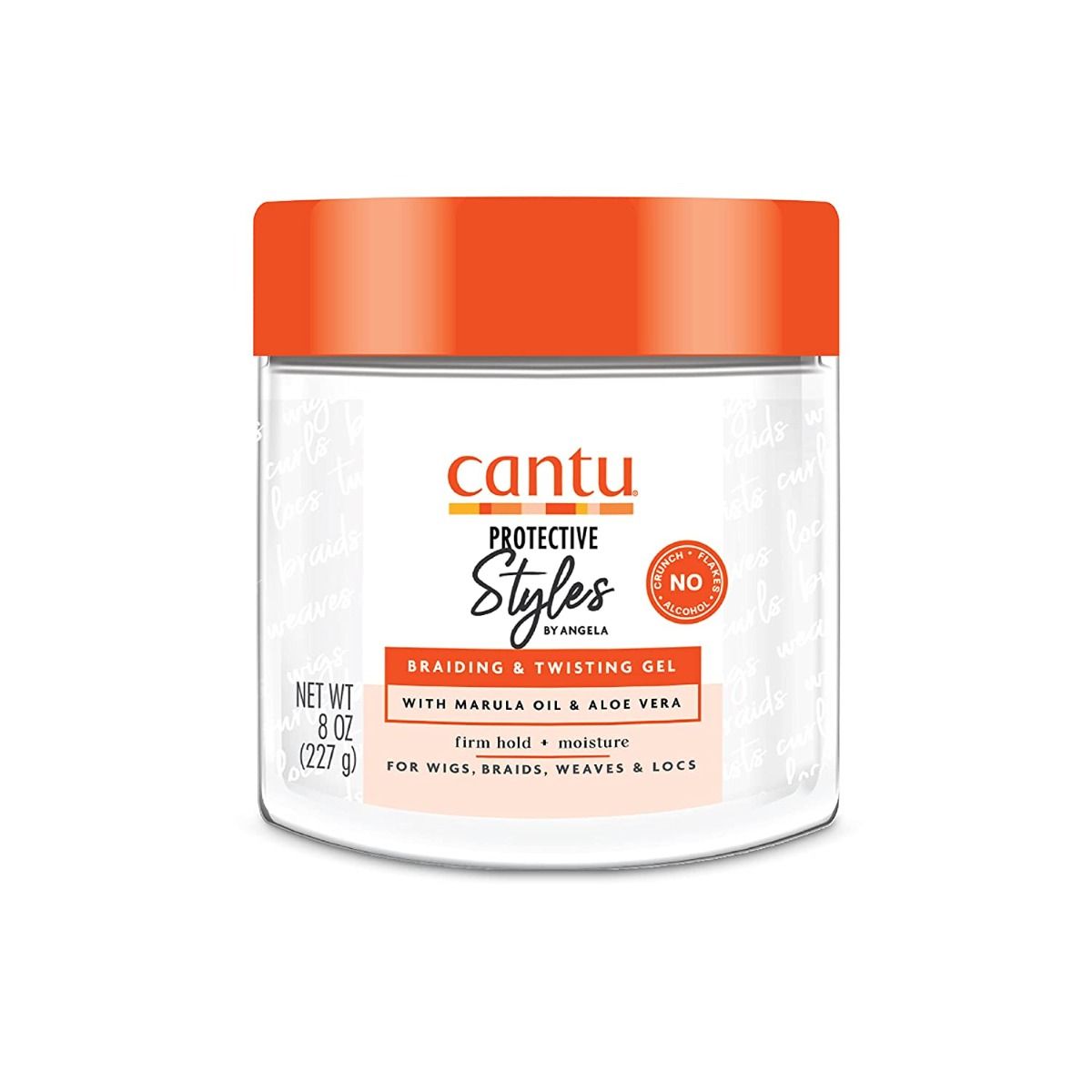 Cantu Braiding & Twisting Gel – Langdurige Hold voor Beschermende Stijlen (227g)