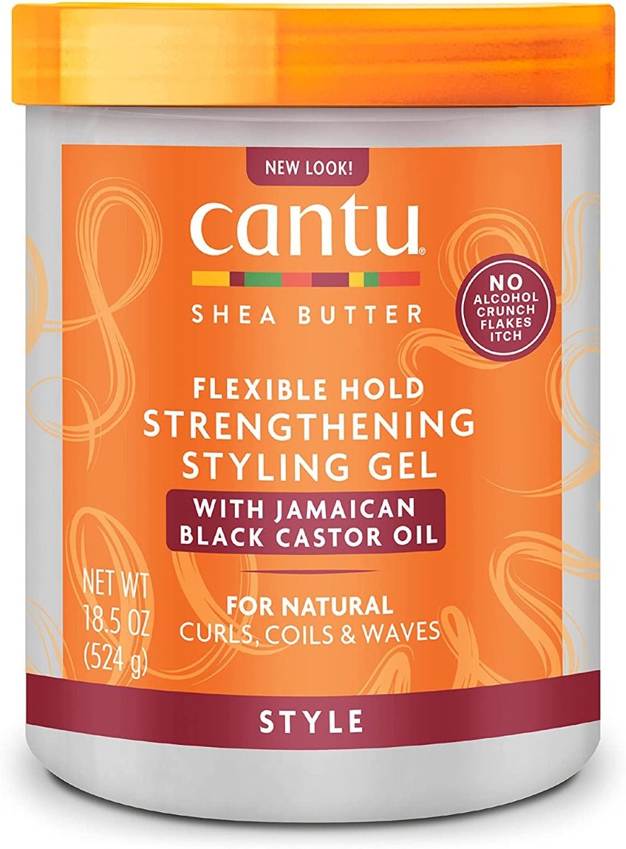 Cantu Styling Gel – Flexibele Hold voor Krullend Haar (524g)