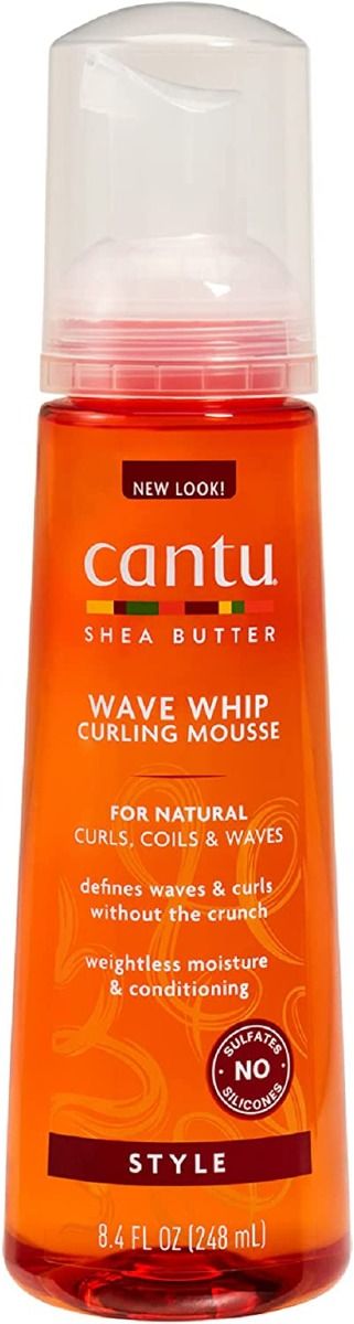 Cantu Curl Mousse – Definieert Golven & Krullen zonder Crunch (248ml)